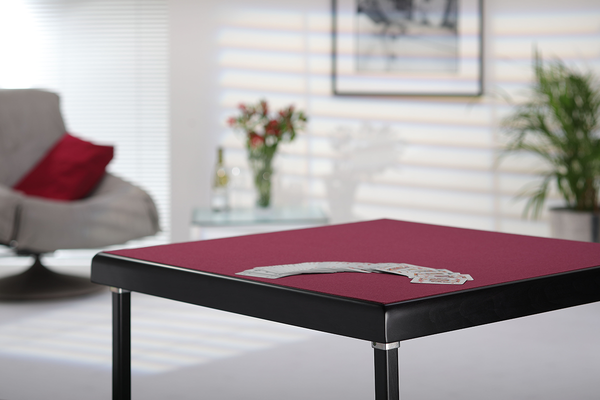 The Pelissier Moderne black burgundy New Designs for Bridge