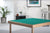 Premier card table with natural beech finish and green baize -slight second