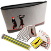Art Deco Clutch Bag, Cards and Pencils - golfprizes