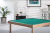 Premier card table with natural beech finish and green baize SAVE £50 this week