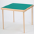 Premier card table with natural beech finish and green baize SAVE £50 this week